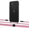 Чехол Upex Crossbody Protection Case для iPhone 11 Dark with Twine Coral and Fausset Matte Black (UP84030)