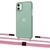 Чохол Upex Crossbody Protection Case для iPhone 11 Dark with Twine Coral and Fausset Matte Black (UP84030)