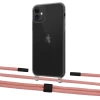 Чехол Upex Crossbody Protection Case для iPhone 11 Dark with Twine Cantaloupe and Fausset Matte Black (UP84032)