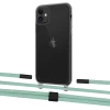 Чохол Upex Crossbody Protection Case для iPhone 11 Dark with Twine Pistachio and Fausset Matte Black (UP84034)