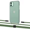 Чохол Upex Crossbody Protection Case для iPhone 11 Dark with Twine Mint and Fausset Matte Black (UP84036)