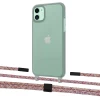 Чохол Upex Crossbody Protection Case для iPhone 11 Dark with Twine Mulberry and Fausset Matte Black (UP84037)