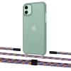 Чехол Upex Crossbody Protection Case для iPhone 11 Dark with Twine Blue Sunset and Fausset Matte Black (UP84040)