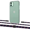 Чехол Upex Crossbody Protection Case для iPhone 11 Dark with Twine Blue Marine and Fausset Matte Black (UP84042)