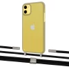 Чохол Upex Crossbody Protection Case для iPhone 11 Dark with Twine Black  and Fausset Silver (UP84044)