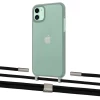 Чехол Upex Crossbody Protection Case для iPhone 11 Dark with Twine Black  and Fausset Silver (UP84044)