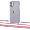 Чохол Upex Crossbody Protection Case для iPhone 11 Dark with Twine Coral and Fausset Silver (UP84047)