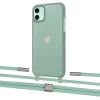 Чехол Upex Crossbody Protection Case для iPhone 11 Dark with Twine Pistachio and Fausset Silver (UP84051)