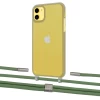 Чохол Upex Crossbody Protection Case для iPhone 11 Dark with Twine Mint and Fausset Silver (UP84053)