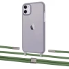 Чехол Upex Crossbody Protection Case для iPhone 11 Dark with Twine Mint and Fausset Silver (UP84053)