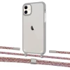 Чохол Upex Crossbody Protection Case для iPhone 11 Dark with Twine Mulberry and Fausset Silver (UP84054)