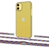 Чохол Upex Crossbody Protection Case для iPhone 11 Dark with Twine Blue Sunset and Fausset Silver (UP84057)