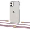 Чохол Upex Crossbody Protection Case для iPhone 11 Dark with Twine Rose Gold and Fausset Gold (UP84063)