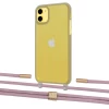 Чохол Upex Crossbody Protection Case для iPhone 11 Dark with Twine Rose Gold and Fausset Gold (UP84063)