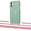 Чехол Upex Crossbody Protection Case для iPhone 11 Dark with Twine Coral and Fausset Gold (UP84064)