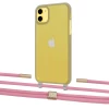 Чехол Upex Crossbody Protection Case для iPhone 11 Dark with Twine Coral and Fausset Gold (UP84064)