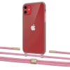 Чехол Upex Crossbody Protection Case для iPhone 11 Dark with Twine Coral and Fausset Gold (UP84064)