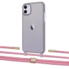 Чехол Upex Crossbody Protection Case для iPhone 11 Dark with Twine Coral and Fausset Gold (UP84064)