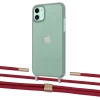 Чехол Upex Crossbody Protection Case для iPhone 11 Dark with Twine Red and Fausset Gold (UP84065)