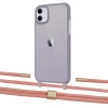 Чехол Upex Crossbody Protection Case для iPhone 11 Dark with Twine Cantaloupe and Fausset Gold (UP84066)