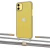 Чехол Upex Crossbody Protection Case для iPhone 11 Dark with Twine Gray and Fausset Gold (UP84069)