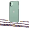 Чохол Upex Crossbody Protection Case для iPhone 11 Dark with Twine Blue Sunset and Fausset Gold (UP84074)