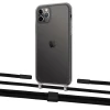 Чохол Upex Crossbody Protection Case для iPhone 11 Pro Max Dark with Twine Black  and Fausset Matte Black (UP84129)