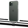 Чехол Upex Crossbody Protection Case для iPhone 11 Pro Dark with Twine Black  and Fausset Matte Black (UP84078)