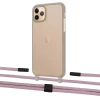 Чохол Upex Crossbody Protection Case для iPhone 11 Pro Dark with Twine Rose Gold and Fausset Matte Black (UP84080)