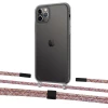 Чехол Upex Crossbody Protection Case для iPhone 11 Pro Dark with Twine Mulberry and Fausset Matte Black (UP84088)