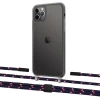 Чохол Upex Crossbody Protection Case для iPhone 11 Pro Dark with Twine Blue Marine and Fausset Matte Black (UP84093)