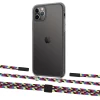 Чехол Upex Crossbody Protection Case для iPhone 11 Pro Dark with Twine Critical Camouflage and Fausset Matte Black (UP84094)