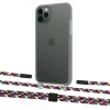 Чехол Upex Crossbody Protection Case для iPhone 11 Pro Dark with Twine Critical Camouflage and Fausset Matte Black (UP84094)