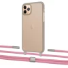 Чохол Upex Crossbody Protection Case для iPhone 11 Pro Dark with Twine Coral and Fausset Silver (UP84098)