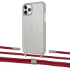 Чехол Upex Crossbody Protection Case для iPhone 11 Pro Dark with Twine Red and Fausset Silver (UP84099)