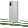 Чохол Upex Crossbody Protection Case для iPhone 11 Pro Max Dark with Twine Mint and Fausset Silver (UP84155)