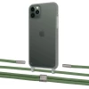 Чехол Upex Crossbody Protection Case для iPhone 11 Pro Dark with Twine Mint and Fausset Silver (UP84104)