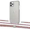 Чехол Upex Crossbody Protection Case для iPhone 11 Pro Max Dark with Twine Mulberry and Fausset Silver (UP84156)