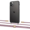 Чохол Upex Crossbody Protection Case для iPhone 11 Pro Dark with Twine Rose Gold and Fausset Gold (UP84114)