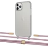 Чохол Upex Crossbody Protection Case для iPhone 11 Pro Dark with Twine Rose Gold and Fausset Gold (UP84114)