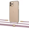 Чохол Upex Crossbody Protection Case для iPhone 11 Pro Dark with Twine Rose Gold and Fausset Gold (UP84114)