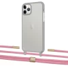 Чехол Upex Crossbody Protection Case для iPhone 11 Pro Dark with Twine Coral and Fausset Gold (UP84115)