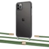 Чохол Upex Crossbody Protection Case для iPhone 11 Pro Max Dark with Twine Mint and Fausset Gold (UP84172)