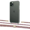 Чохол Upex Crossbody Protection Case для iPhone 11 Pro Dark with Twine Mulberry and Fausset Gold (UP84122)