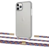 Чехол Upex Crossbody Protection Case для iPhone 11 Pro Dark with Twine Blue Sunset and Fausset Gold (UP84125)