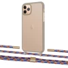 Чохол Upex Crossbody Protection Case для iPhone 11 Pro Dark with Twine Blue Sunset and Fausset Gold (UP84125)