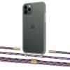 Чехол Upex Crossbody Protection Case для iPhone 11 Pro Dark with Twine Blue Sunset and Fausset Gold (UP84125)