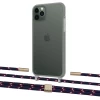 Чехол Upex Crossbody Protection Case для iPhone 11 Pro Dark with Twine Blue Marine and Fausset Gold (UP84127)