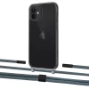 Чохол Upex Crossbody Protection Case для iPhone 12 mini Dark with Twine Cactus and Fausset Matte Black (UP84232)