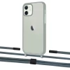 Чохол Upex Crossbody Protection Case для iPhone 12 mini Dark with Twine Cactus and Fausset Matte Black (UP84232)